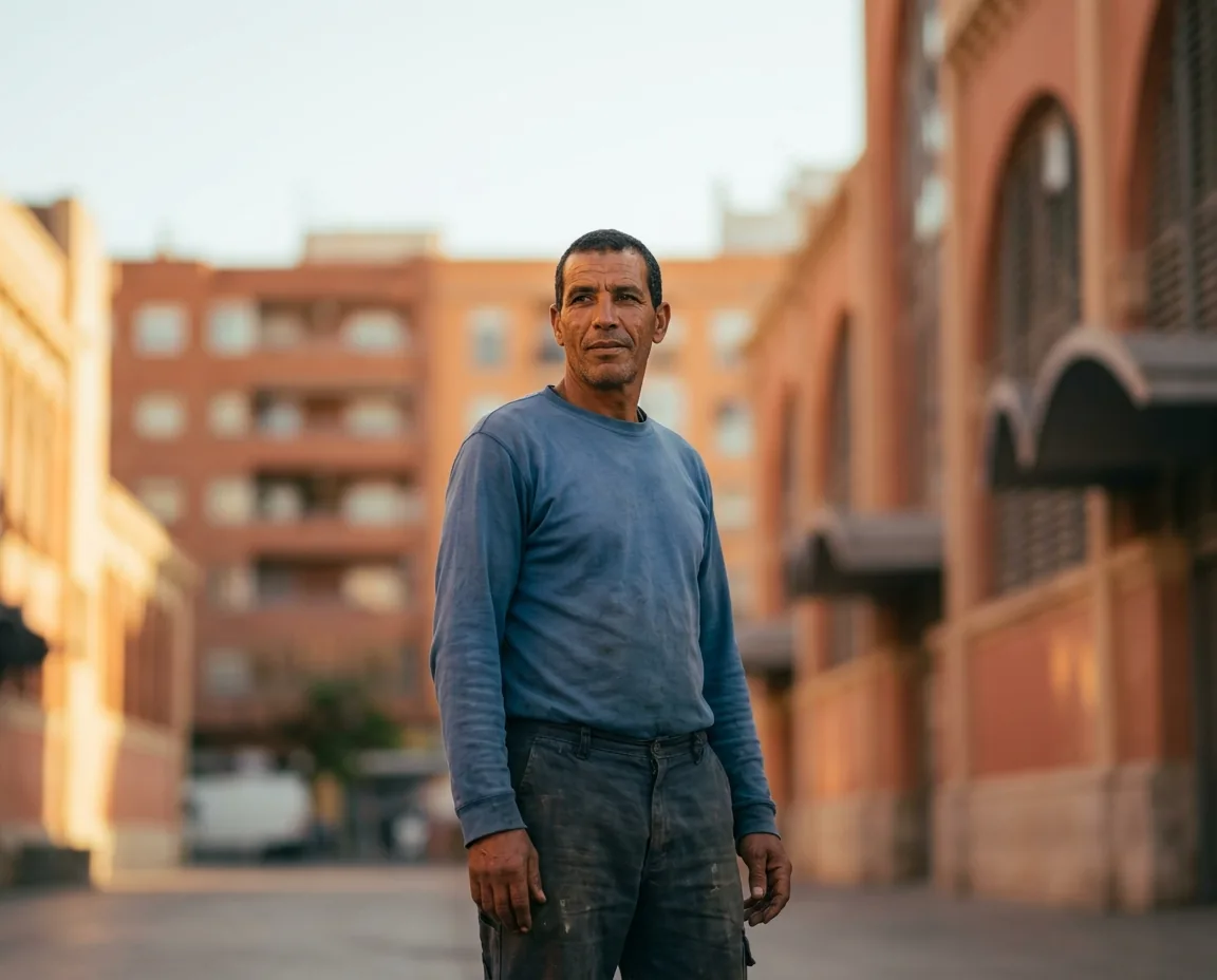 Hombre marroquí en Almería